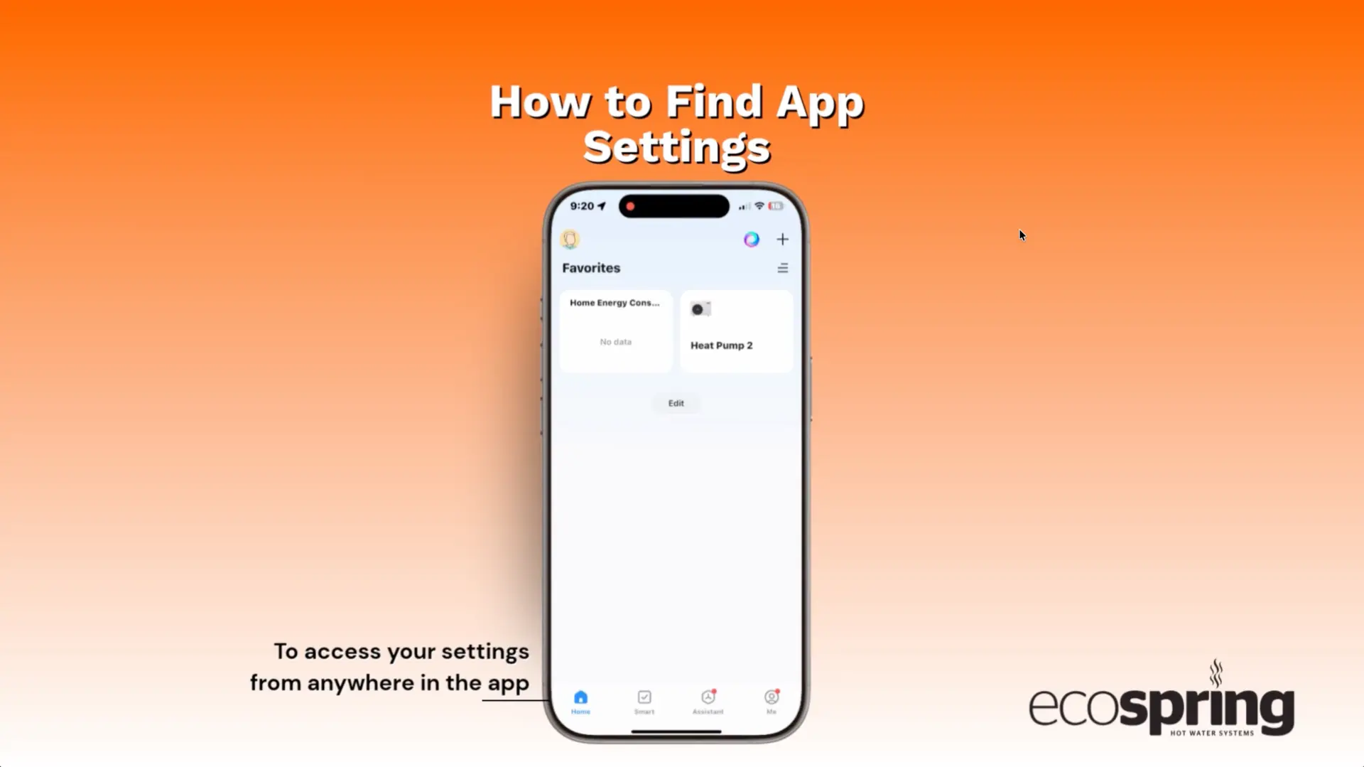 3. How to find app setting